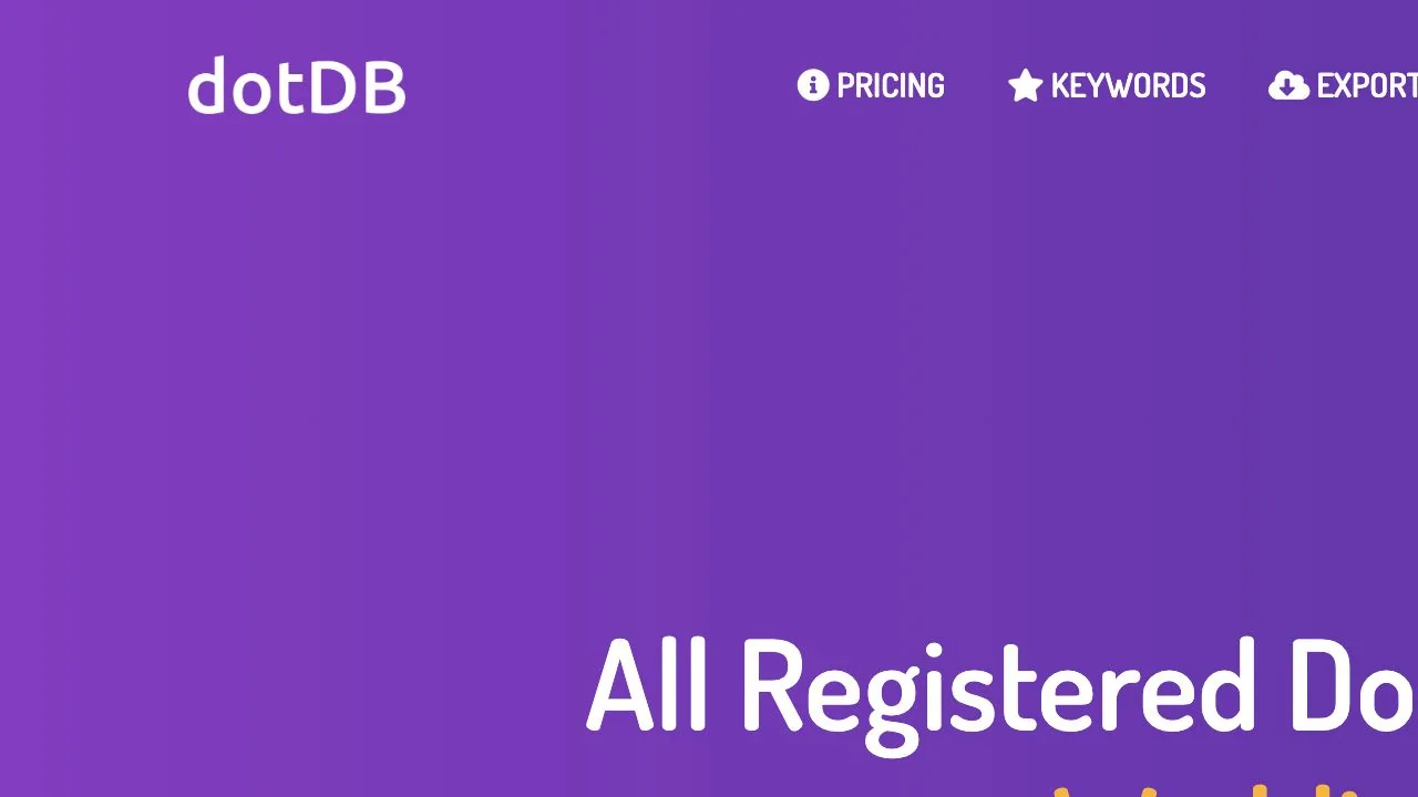dotDB product interface