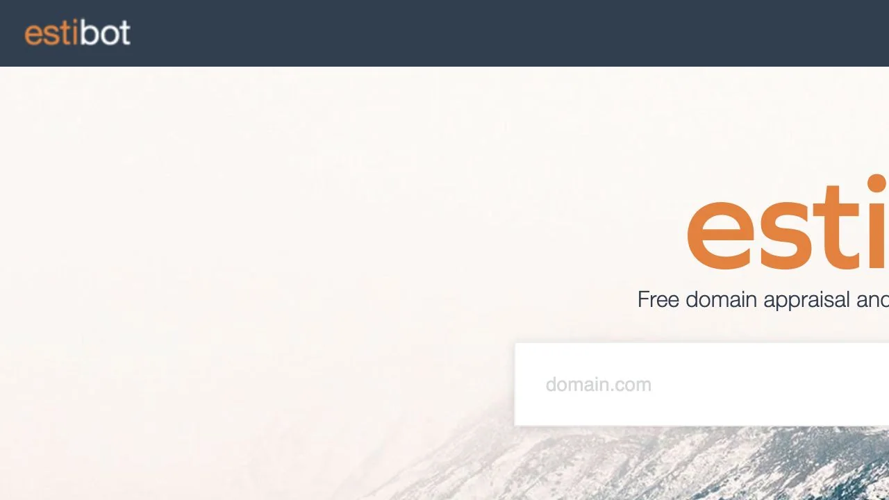 Estibot product interface
